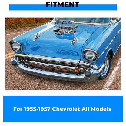 Solid Spare New Pair Front Floor Pans Steel For Chevy Chevrolet 1955 1956 1957