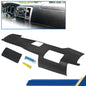 Solid Spare Overlay Dash Cover Dashboard Black For Toyota 4Runner 2003-2009 W/ Speaker Holes