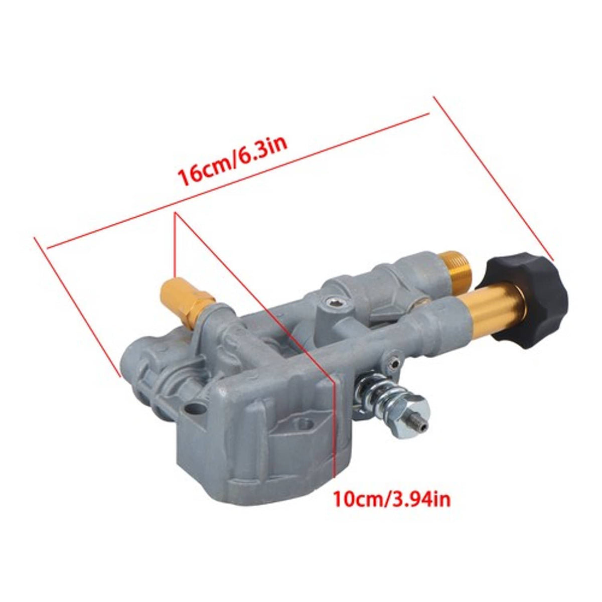 Solid Spare Pressure Washer Pump Manifold Replacement Kit for Axial Cam 7108366