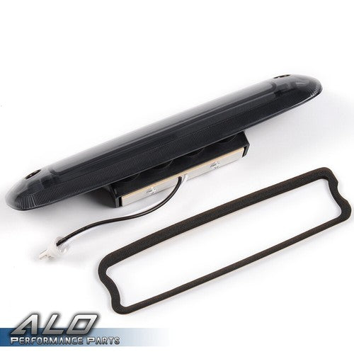 Solid Spare Fit For 97-01 Jeep Cherokee LED 3rd Third Brake Light Tail Lamp Black