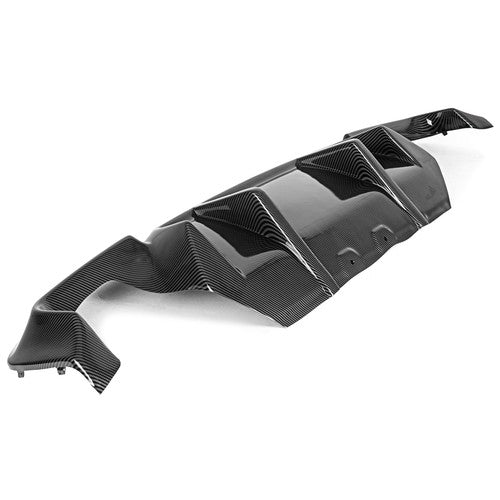Solid Spare Rear Diffuser Carbon Fiber Color Fits 12-16 BMW 5 Series F10 M5 DTM Style