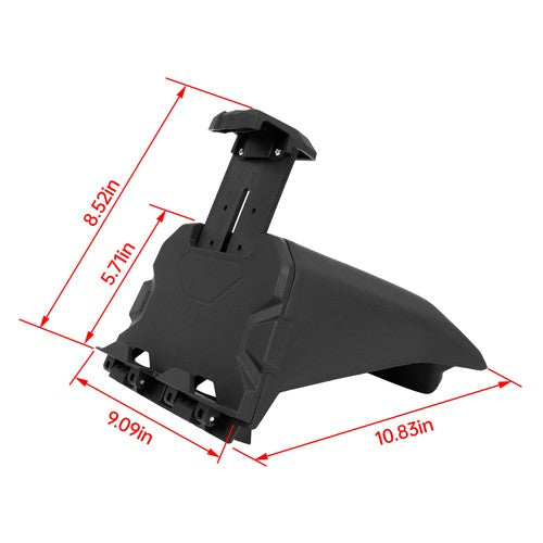 Solid Spare Tablet Holder Electric Device Mount For 2017-2025 2018 2019 Can Am Maverick X3
