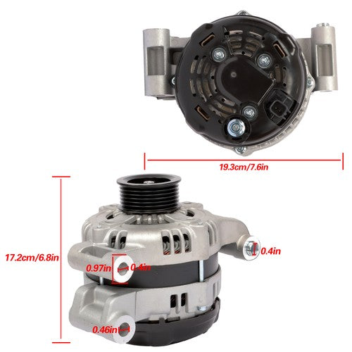 Solid Spare 160A generator For Dodge Challenger 2008-2013 For Chrysler 300 2008-2010 11383N