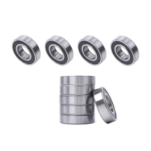 Solid Spare 10Pcs 6206-2RS Bearings 30×62×16mm Double Rubber Seals Deep Groove Ball Bearing