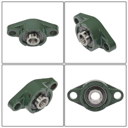 Solid Spare 4Pcs UCFL202-10 Pillow Block Bearing 5/8" Bore Flange Mounted Self Alignment