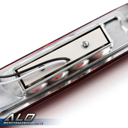 Solid Spare Fit For 97-01 Jeep Cherokee LED 3rd Third Brake Tail Light Cargo Lamp Red