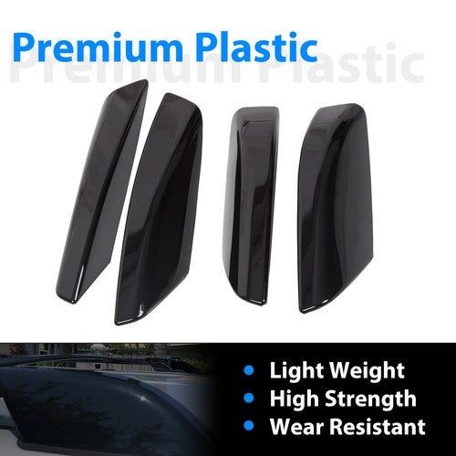 Solid Spare For Toyota 4Runner N210 2003-2009 Roof Rack Rail End Cover Shell Cap 4pcs
