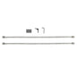 Solid Spare 2PCS Linear Guide SBR12-1500mm Linear Guide Rail w/4 PCS SBR12UU Sliders