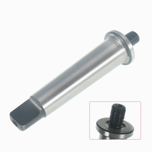 Solid Spare 2MT Shank To 3/8"-24 Threaded Drill Chuck Arbor Morse Taper MT2 Adapter USA