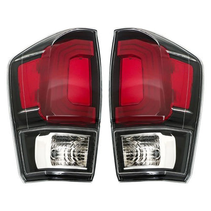 Solid Spare Rear Left & Right Side Brake Lamps Tail Lights For Toyota Tacoma 2016-21 Pickup