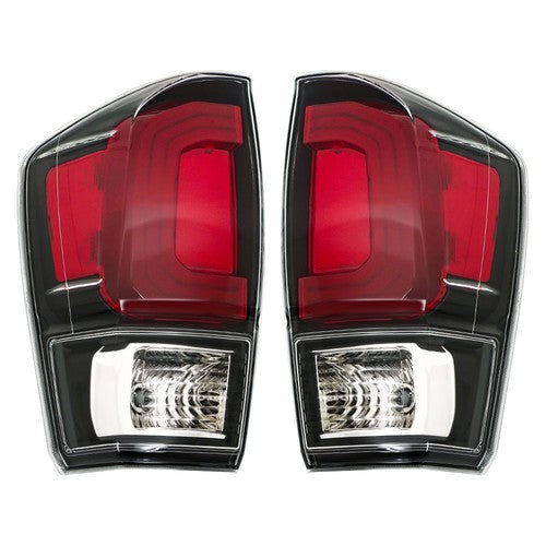 Solid Spare Rear Left & Right Side Brake Lamps Tail Lights For Toyota Tacoma 2016-21 Pickup