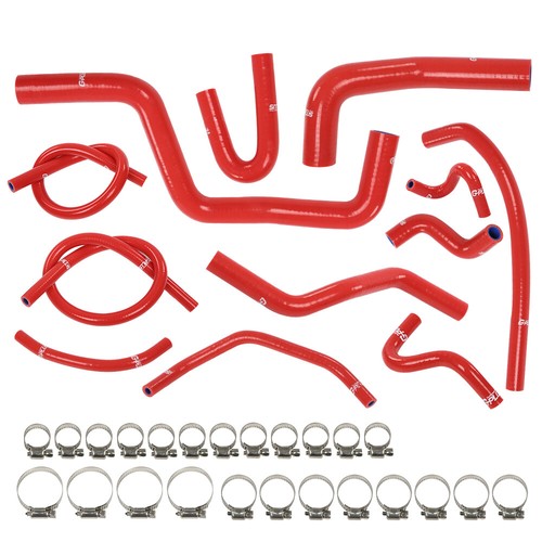 Solid Spare Fit For Honda Acura Integra DB7 DC4 RS LS GS SE B18B1 Silicone Radiator Hose Red