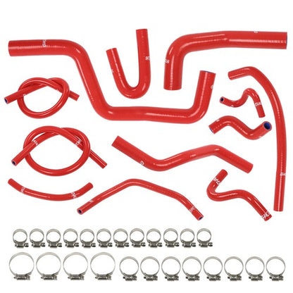 Solid Spare Fit For Honda Acura Integra DB7 DC4 RS LS GS SE B18B1 Silicone Radiator Hose Red