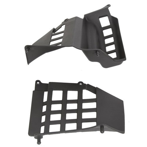 Solid Spare For YAMAHA Banshee 350 YFZ350 1987-2006 LH+RH Heel Guards Kit Rear Fender Flaps