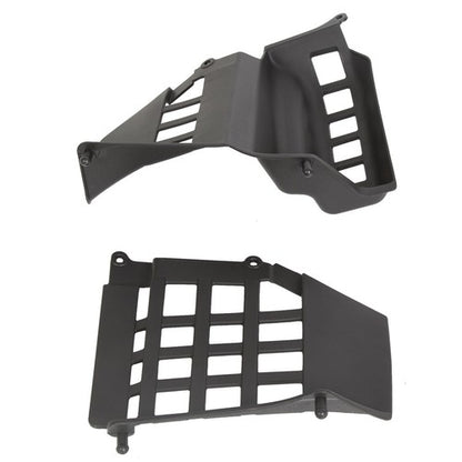 Solid Spare For YAMAHA Banshee 350 YFZ350 1987-2006 LH+RH Heel Guards Kit Rear Fender Flaps