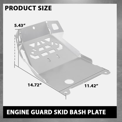 Solid Spare Fit For Kawasaki KLX250 KLX300 2008-2023 Skid Plate Engine Guard Protector Cover