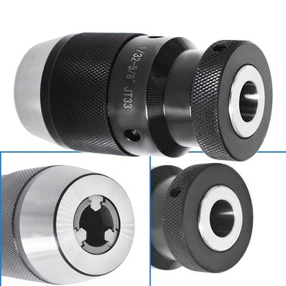 Solid Spare JT33 Mount Keyless Replaces 1/32"- 5/8" Super Heavy Duty Drill Press Chuck