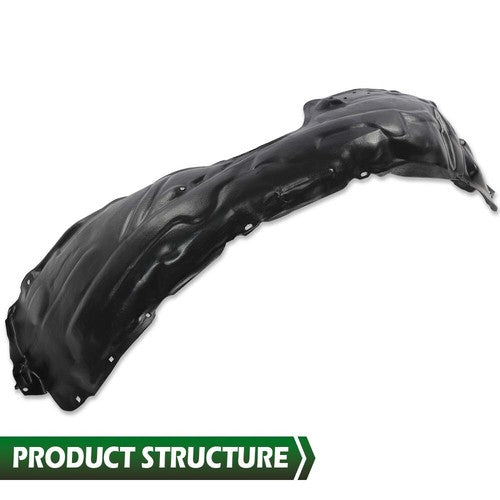 Solid Spare Fender Liner Set Fit For 2007-2011 Toyota Camry Front Left & Right 2pcs