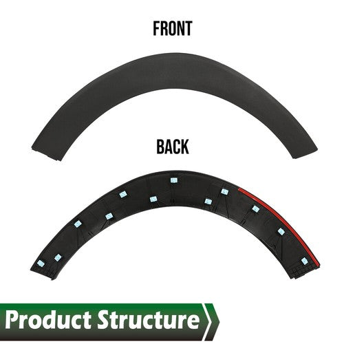 Solid Spare Fit For 16-21 Hyundai Tucson Right Passenger Side Wheel Front Fender Molding
