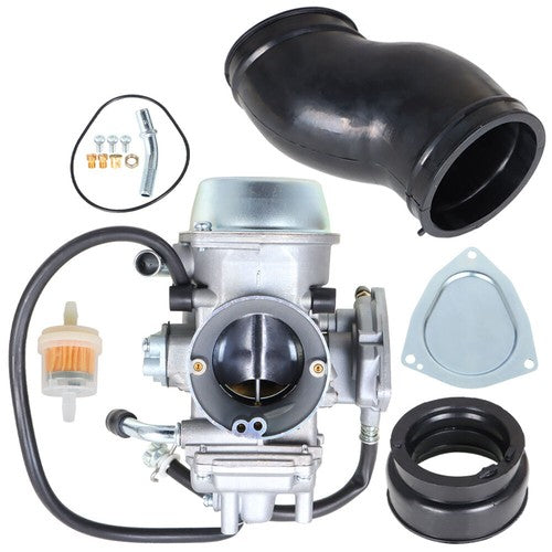 Solid Spare Carburetor + Intake Manifold For Yamaha Grizzly 660 YFM660FA 4x4 2005-2008