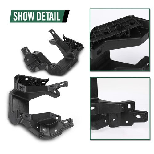 Solid Spare Front Bumper Fog Light Lamp Bracket Fit For 2019-2024 Ram 1500 Left+Right Side