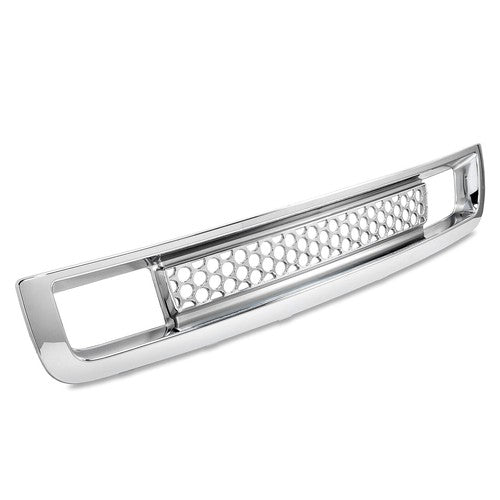 Solid Spare FOR 07-13 GMC SIERRA 1500 DENALI PICKUP BOTTOM LOWER BUMPER MESH GRILLE CHROME