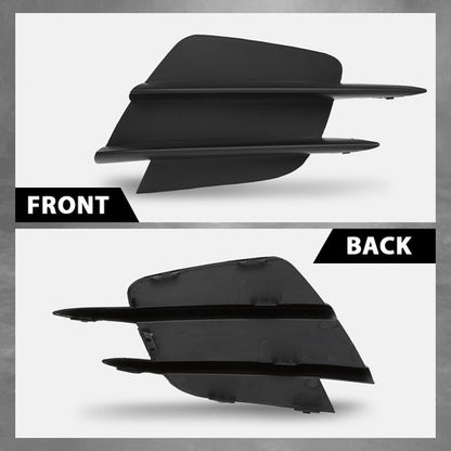 Solid Spare Front Bumper Lower Side Grille Trim Fit For 19-23 Mercedes Benz C300 Left+Right