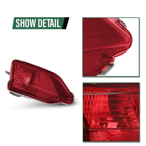 Solid Spare Rear Bumper Light Lamp Reflector Left Side Fit For Toyota RAV4 2013 2014 2015