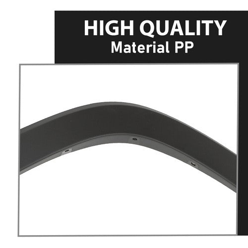 Solid Spare Rear Right Fender Flare Wheel Molding Rear Section Fit For 19-23 Jeep Cherokee