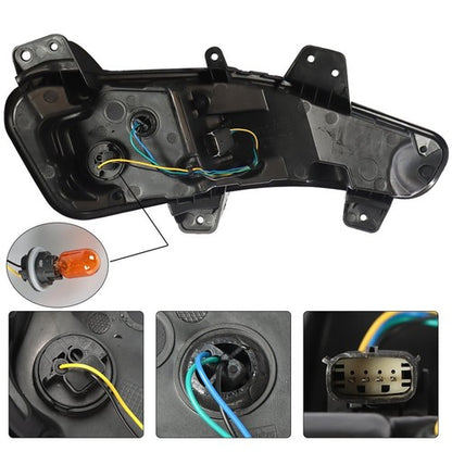 Solid Spare 12V Fog Light Assembly For Chevy Malibu L LS 4DR 19-20 84575553 Driver Left