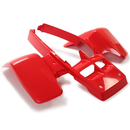 Solid Spare Front Fender Plastic Body Kit For Yamaha Banshee 350 YFZ350 RED 1987-2006