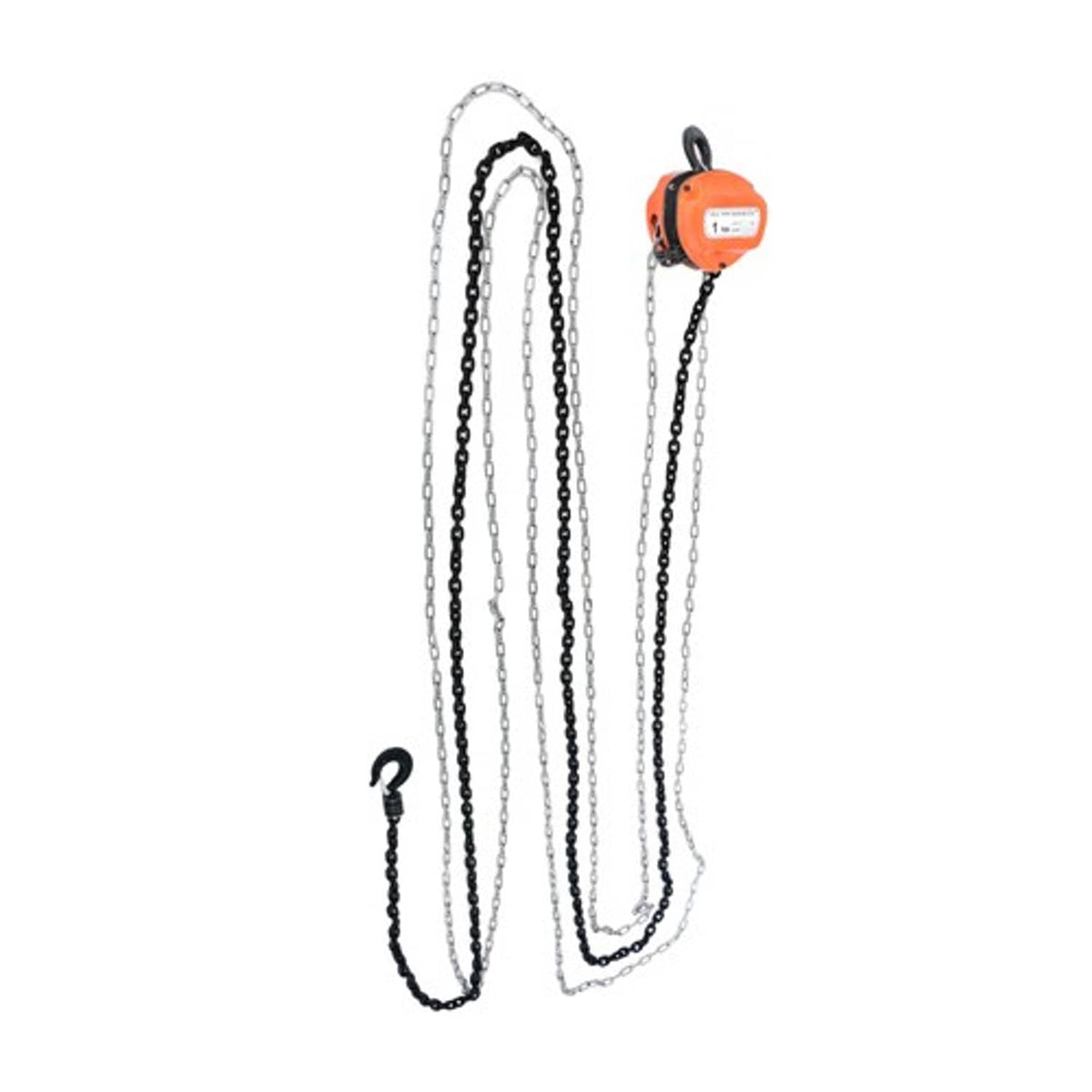 Solid Spare Chain Hoist G80 Block Hoist Ratchet Type 2200lb Capacity 20ft Lifter