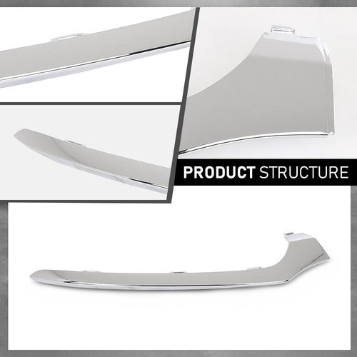 Solid Spare Front Lower Bumper Trim Left+Right Fit For 2015-2018 Mercedes-Benz C300 C400