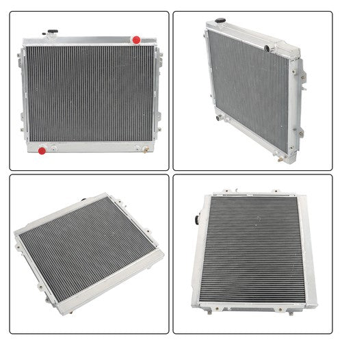 Solid Spare 2Row Full Aluminum Radiator 1778 Pickup For Toyota Tacoma 1995-2000 2001-2004