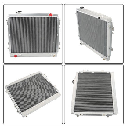 Solid Spare 2Row Full Aluminum Radiator 1778 Pickup For Toyota Tacoma 1995-2000 2001-2004