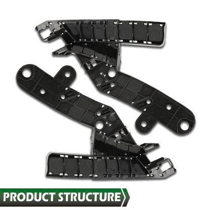 Solid Spare Fit For 2013-2015 Nissan Altima Front Bumper Bracket Retainer Mount Support 4pcs
