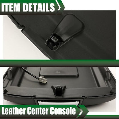 Solid Spare Fit For 15-20 Tahoe Yukon Suburban Center Console Armrest Lid W/Wireless Charger