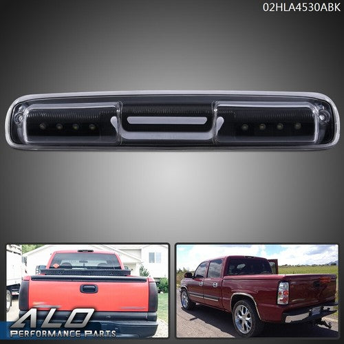 Solid Spare Fit For Silverado Sierra 1999-2007 3D LED Bar 3rd Tail Brake Light W/ Cargo Lamp