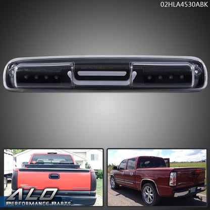 Solid Spare Fit For Silverado Sierra 1999-2007 3D LED Bar 3rd Tail Brake Light W/ Cargo Lamp