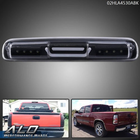 Solid Spare Fit For Silverado Sierra 1999-2007 3D LED Bar 3rd Tail Brake Light W/ Cargo Lamp