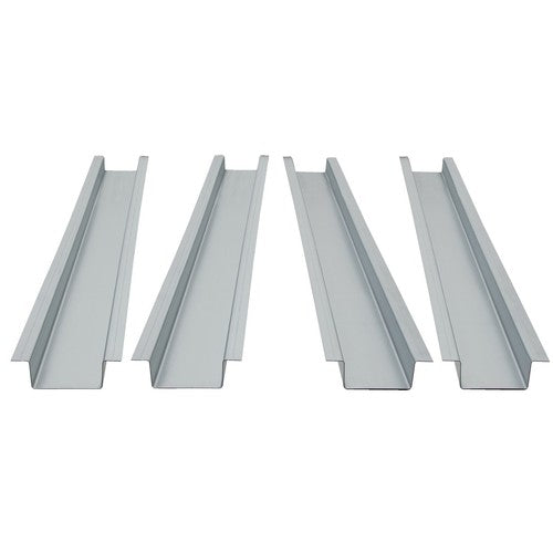 Solid Spare For Ford F-Series Bed Floor Support Crossmember Rails / Bed Brace Rails Set of 4