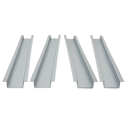 Solid Spare For Ford F-Series Bed Floor Support Crossmember Rails / Bed Brace Rails Set of 4