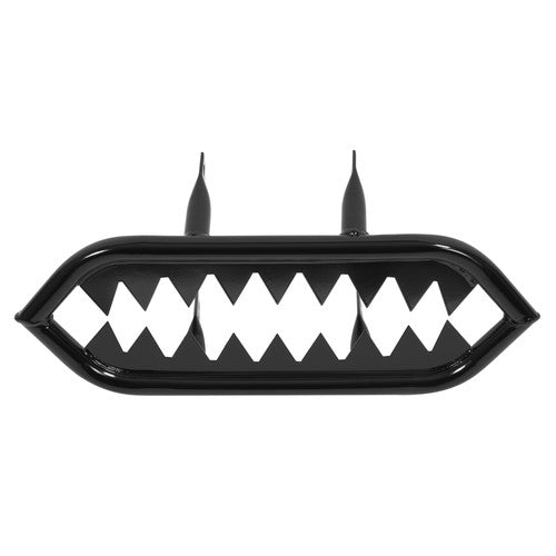 Solid Spare Front Bumper Guard For Yamaha Banshee 350 YFZ350 SE SP LE 1987-2006 Black Steel
