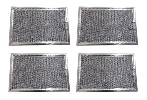Solid Spare Grease Filter for GE Microwave 5 x 7 5/8 (4 pack) - NEW