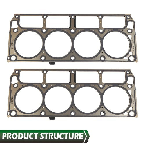 Solid Spare New Gasket Kit LS9 Head Gaskets Fit For GEN IV LS LS2/LS3/4.8L/5.3L/6.0L/6.2L