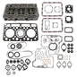 Solid Spare Complete Cylinder Head Assy Valves & Full Gasket Set for Kubota D750 Engine