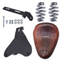 Solid Spare Brown Motorcycle Bobber Solo Seat Spring For Yamaha V Star 1300 1100 950 650 250