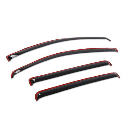 Solid Spare For For 23-25 Chevy Colorado GMC Canyon In-Channel Rain Guard Window Vent Visors