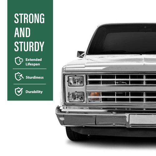 Solid Spare Fit For 1981-1987 Chevrolet GMC Pickup Truck Hood Insulation Pad With Clips