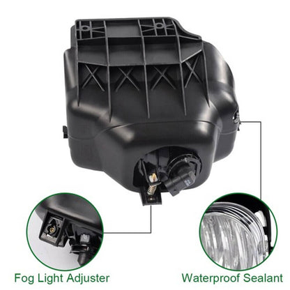 Solid Spare Fit For 03-06 Silverado Headlights + Bumper Signal Lamp + Driving Fog Lights